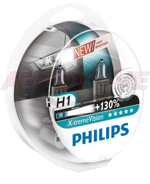 AUTOL.PHILIPS H1 X-TREME VISION 130% PT - Auton polttimot - 10-261060 - 1