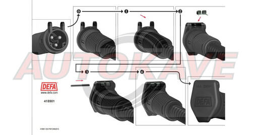KOJEPISTORASIAN KANSI DEFA - Moottorilämmittimet - 10-261130 - 1
