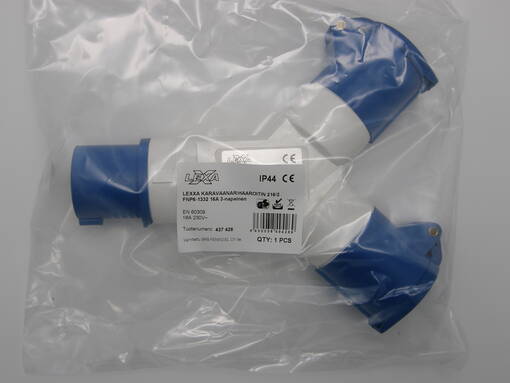 Lexxa 216/2 haaroitin 16A IP44 Caravan liittimelle -  - 10-261680 - 1