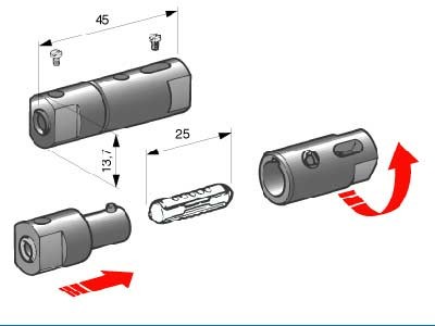 SULAKERASIA BOSCH 1 X 8A - Kaapelit ja johdot - 10-260590 - 1