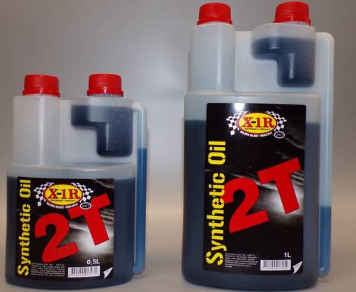 X-1R Synteettinen 2-tahtiöljy 1L - Moottoripyörän öljyt - 10-261640 - 1