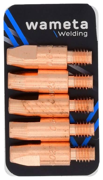 MIG virtasuutin 08 mm M6 5 kpl ip, Wamet - Hitsaustarvikkeet - 10-261521 - 1