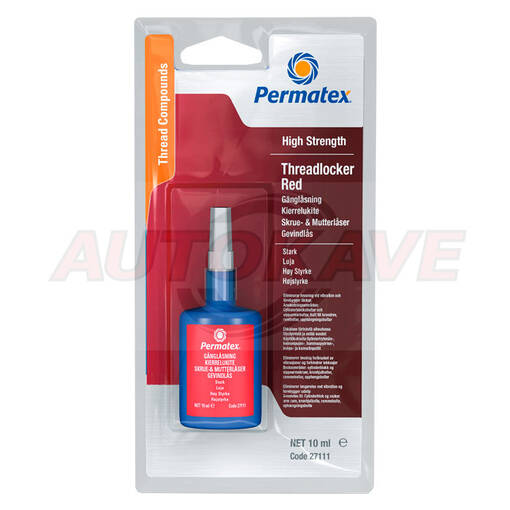 Kierrelukite PERMATEX 10ml - Kierrelukitteet - 10-260862 - 2