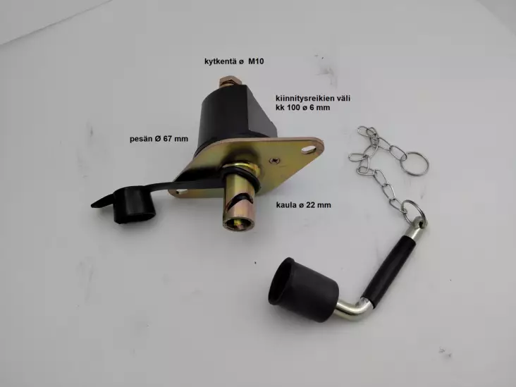 Päävirtakatkaisin irroit.met.vipu - Päävirtakytkin - 10-261732 - 1