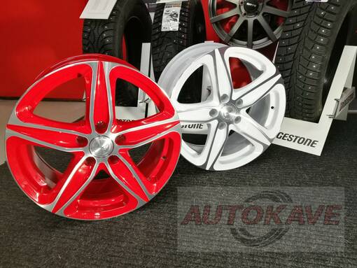 Aluvanne BM Wheels Drive FST 7x16" 5x112 Punainen - Kampanjavanteet - 10-260903 - 1