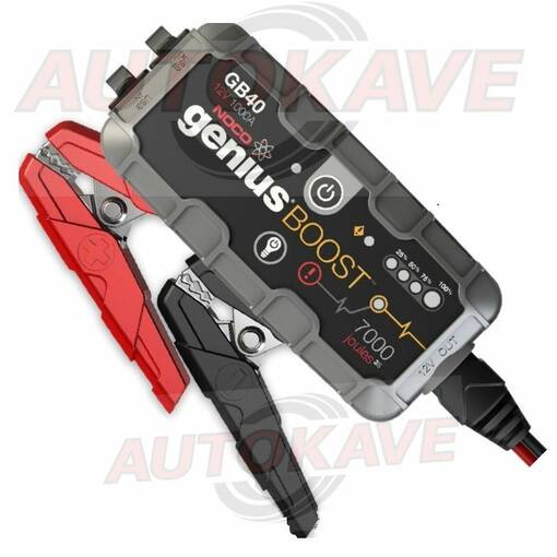 NOCO apukäynn.GeniusBoost GB40 12V/1000A - Akkulaturit ja invertterit - 10-261083 - 1