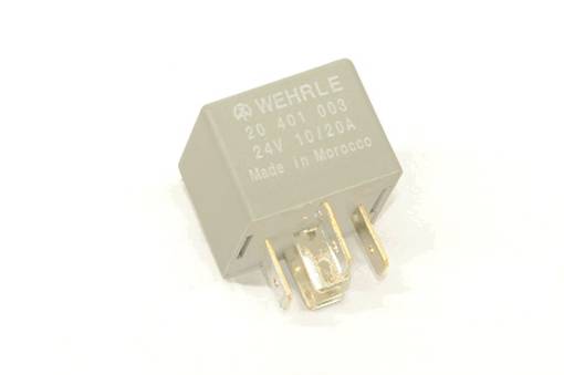 Rele 24V 10/20A vaihtok. diodi - Releet ja relekannat - 10-261343 - 1