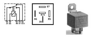 Rele 24V 10/20A vaihtok. - Releet ja relekannat - 10-261344 - 1