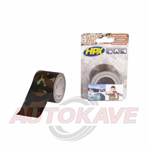 HPX Metsästysteippi / maastokuvioitu kangasteippi 48mm*5m - Teipit ja liimat - 10-261554 - 1