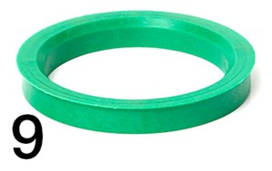 KESKIÖSOVITE 110-67,1 - Vannetarvikkeet, -pultit - 10-260634 - 1