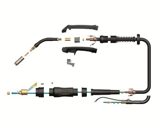 MIG Poltin 150A/ 4 m, Wameta - Hitsaustarvikkeet - 10-261524 - 1