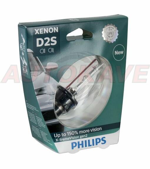 AUTOL.PHILIPS D2S 85V 35W XV 150%IP GEN2 - Auton polttimot - 10-260617 - 1