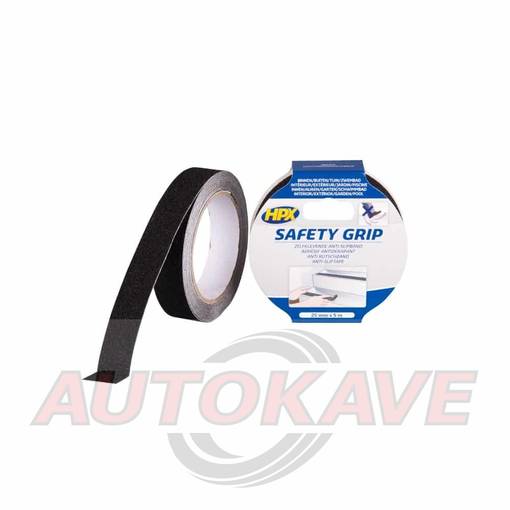 Liukuesteteippi musta 25mm*5m - Teipit ja liimat - 10-261557 - 1