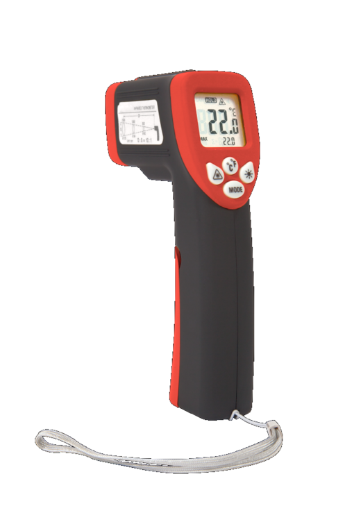 INFRAPUNALÄMPÖMITTARI -50-+550C T - Mittarit, testilaitteet - 10-261497 - 1