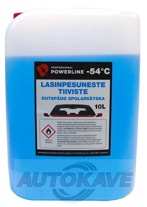 LASINPESUNESTE -54C 10L etanoli 80% - Lasin puhdistus - 10-261348 - 1