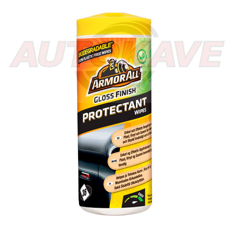 Armor All Wipes pussi Kumi & Muovi kirkas 20 kpl - Kiillotusliinat - 10-261089 - 1